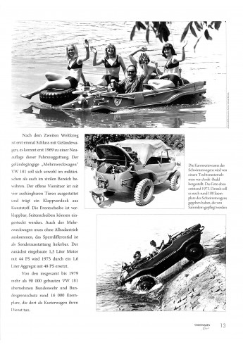 Volkswagen Album, Bilder aus vergangenen Zeiten