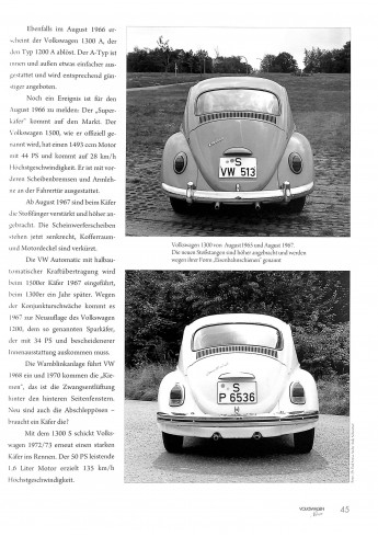 Volkswagen Album, Bilder aus vergangenen Zeiten