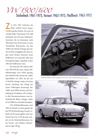 Volkswagen Album, Bilder aus vergangenen Zeiten