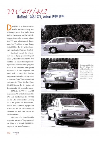 Volkswagen Album, Bilder aus vergangenen Zeiten