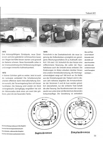 Autos, die noch Typen waren. Trabant alle Modelle