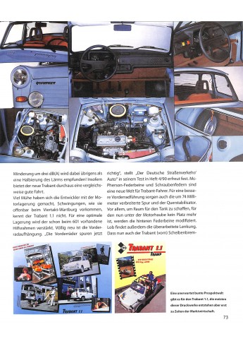 Autos, die noch Typen waren. Trabant alle Modelle