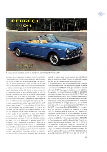 La Peugeot 404 La lionne de Sochaux