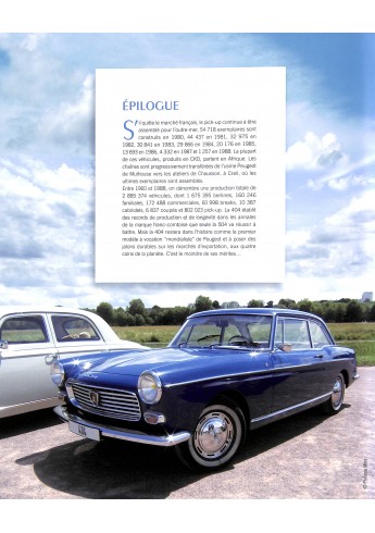 La Peugeot 404 La lionne de Sochaux